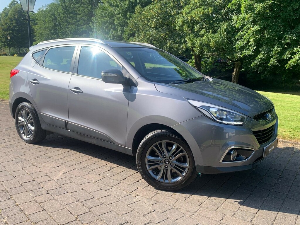Hyundai Ix35 1.7 Crdi Se Euro 5 Ss Nav SJ14UWG Grey #5