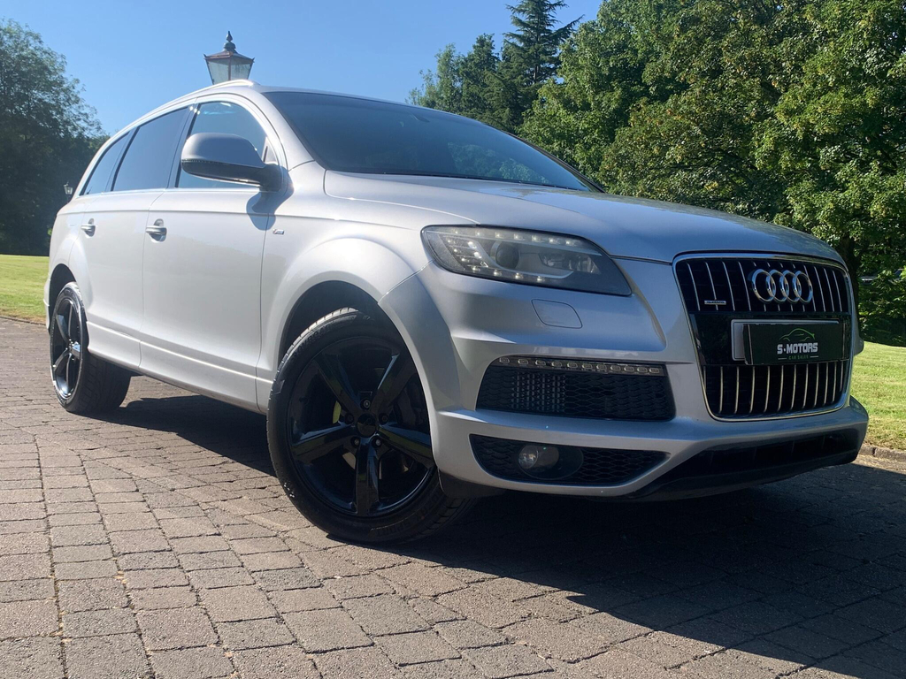Audi Q7 3.0 Tdi V6 S Line Tiptronic Quattro Euro 5 Ss 5 Silver