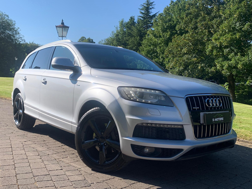 Audi Q7 3.0 Tdi V6 S Line Tiptronic Quattro Euro 5 Ss 5 Silver #2