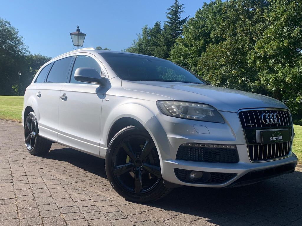 Audi Q7 3.0 Tdi V6 S Line Tiptronic Quattro Euro 5 Ss 5 Silver #3
