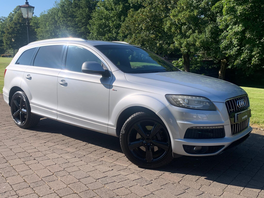 Audi Q7 3.0 Tdi V6 S Line Tiptronic Quattro Euro 5 Ss 5 Silver #5