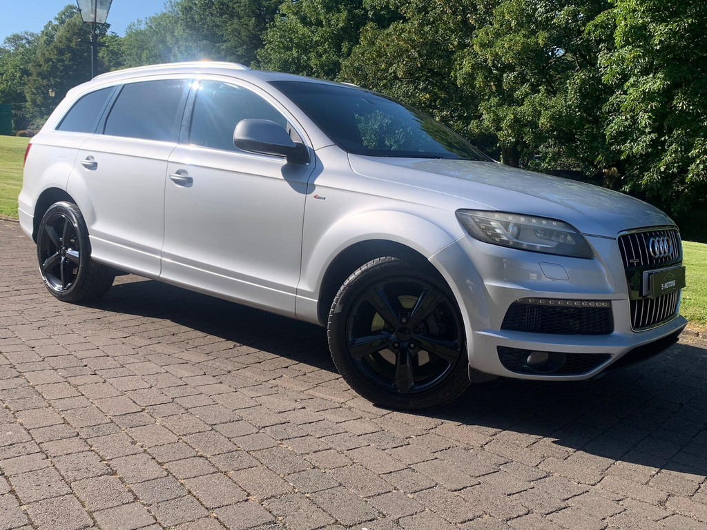 Audi Q7 3.0 Tdi V6 S Line Tiptronic Quattro Euro 5 Ss 5 Silver #4