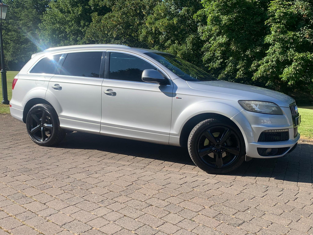 Audi Q7 3.0 Tdi V6 S Line Tiptronic Quattro Euro 5 Ss 5 Silver #6