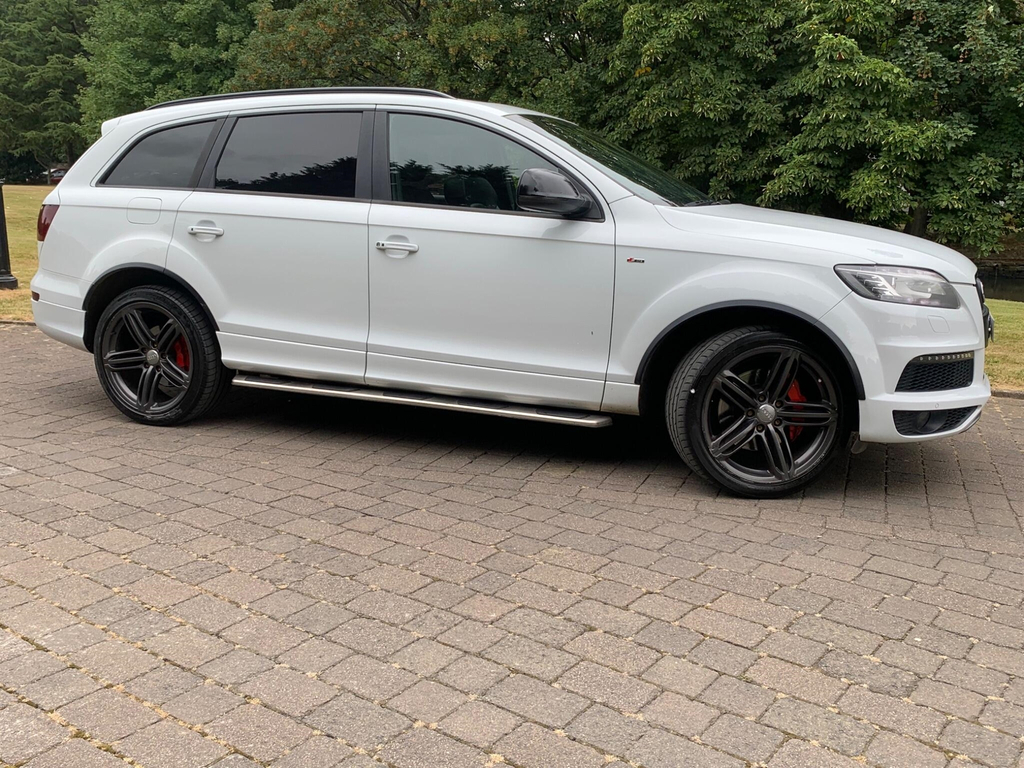 Audi Q7 3.0 Tdi V6 S Line Plus Tiptronic Quattro Euro 5 S White #6
