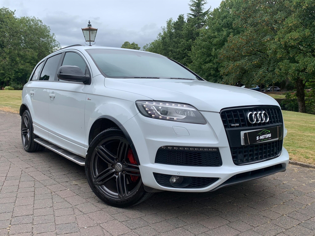 Audi Q7 3.0 Tdi V6 S Line Plus Tiptronic Quattro Euro 5 S White #2