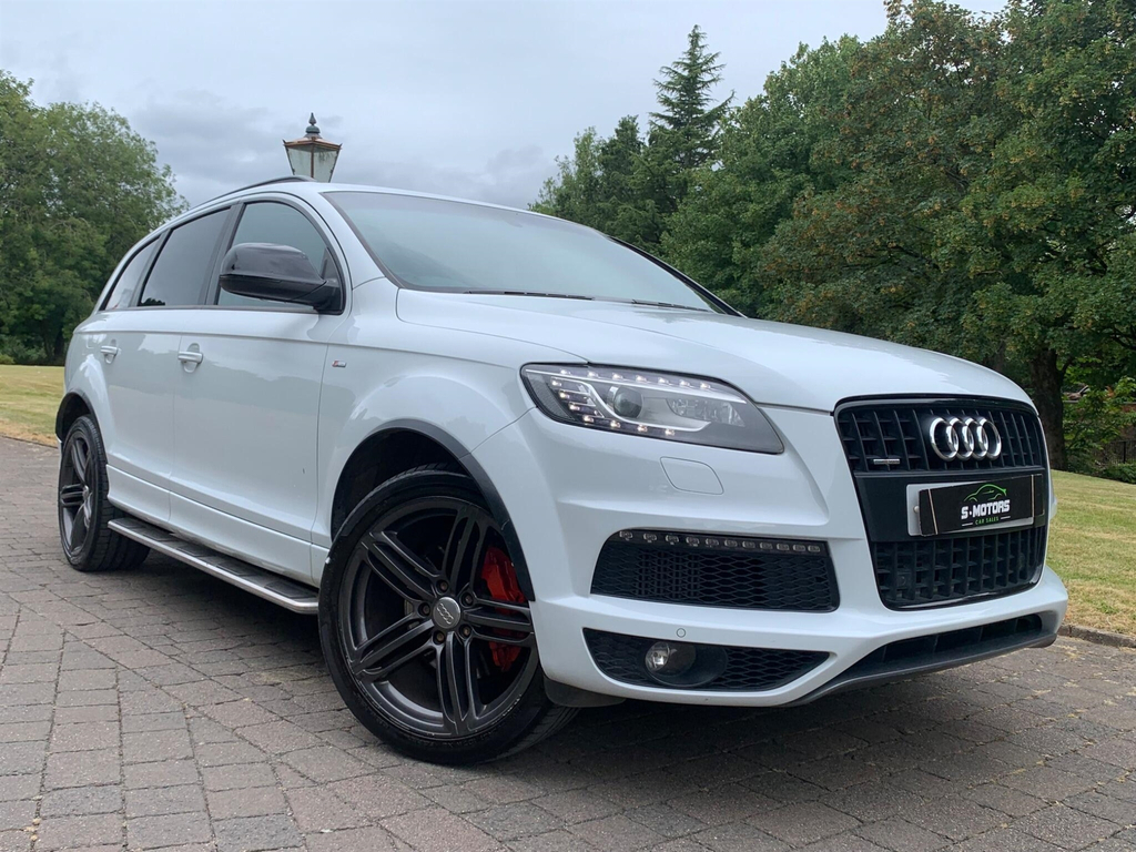Audi Q7 3.0 Tdi V6 S Line Plus Tiptronic Quattro Euro 5 S White #3