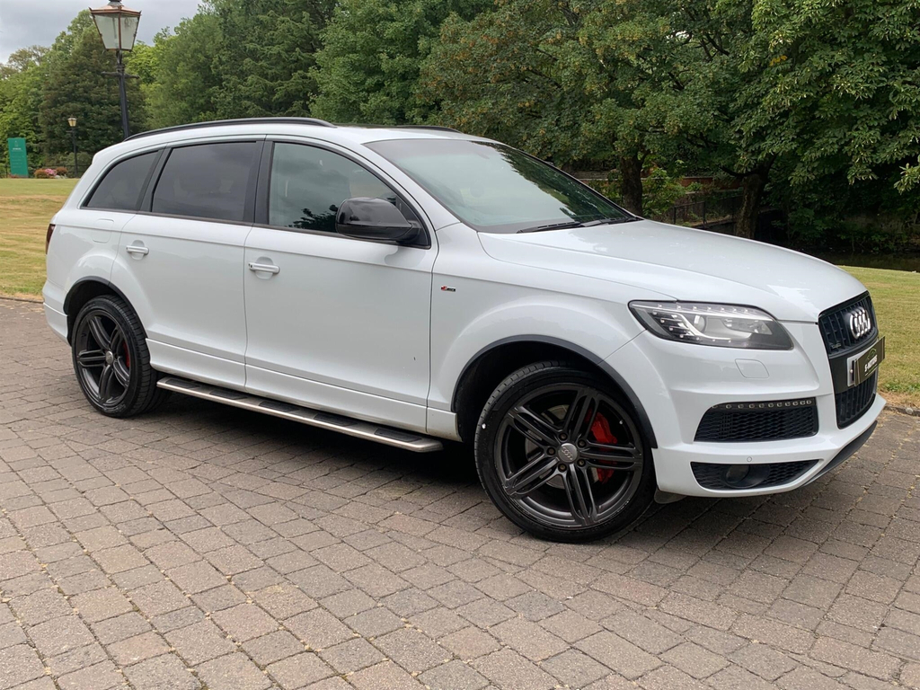 Audi Q7 3.0 Tdi V6 S Line Plus Tiptronic Quattro Euro 5 S White #5