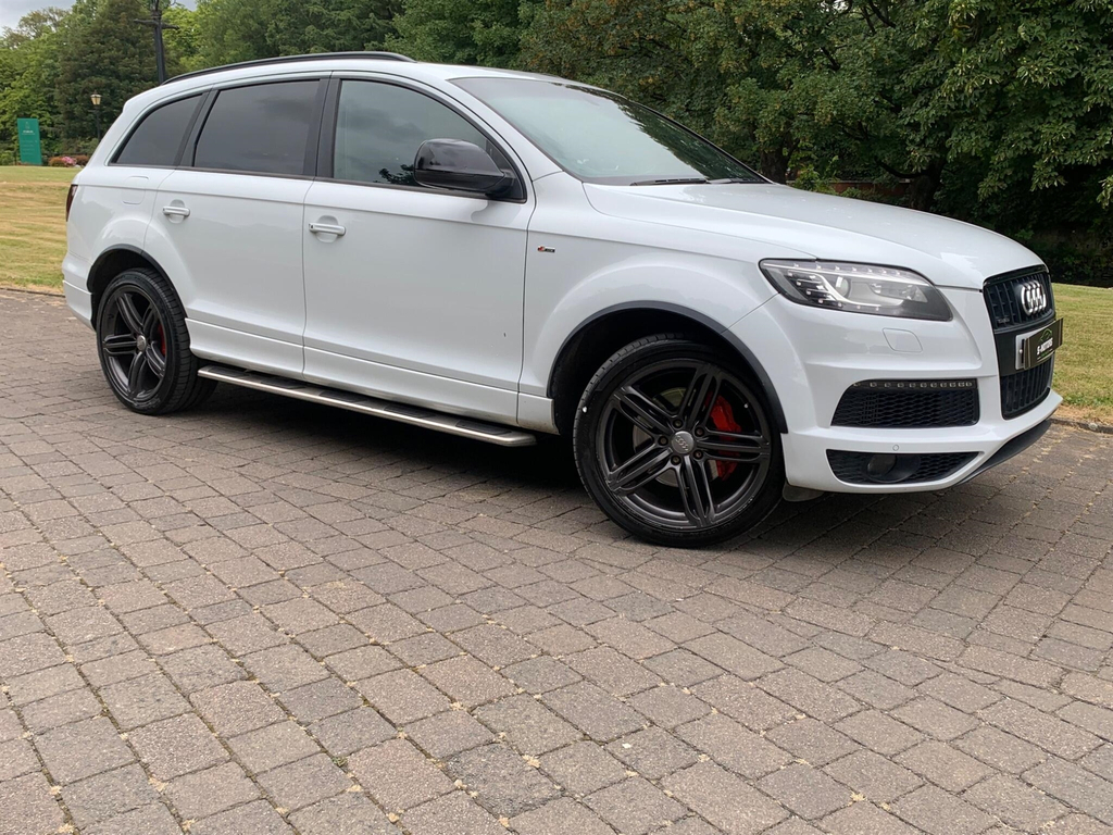 Audi Q7 3.0 Tdi V6 S Line Plus Tiptronic Quattro Euro 5 S White #4