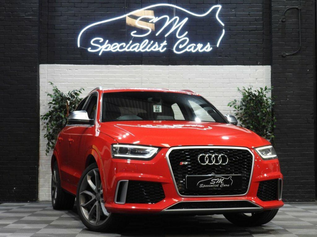 Audi RS Q3 Suv Red