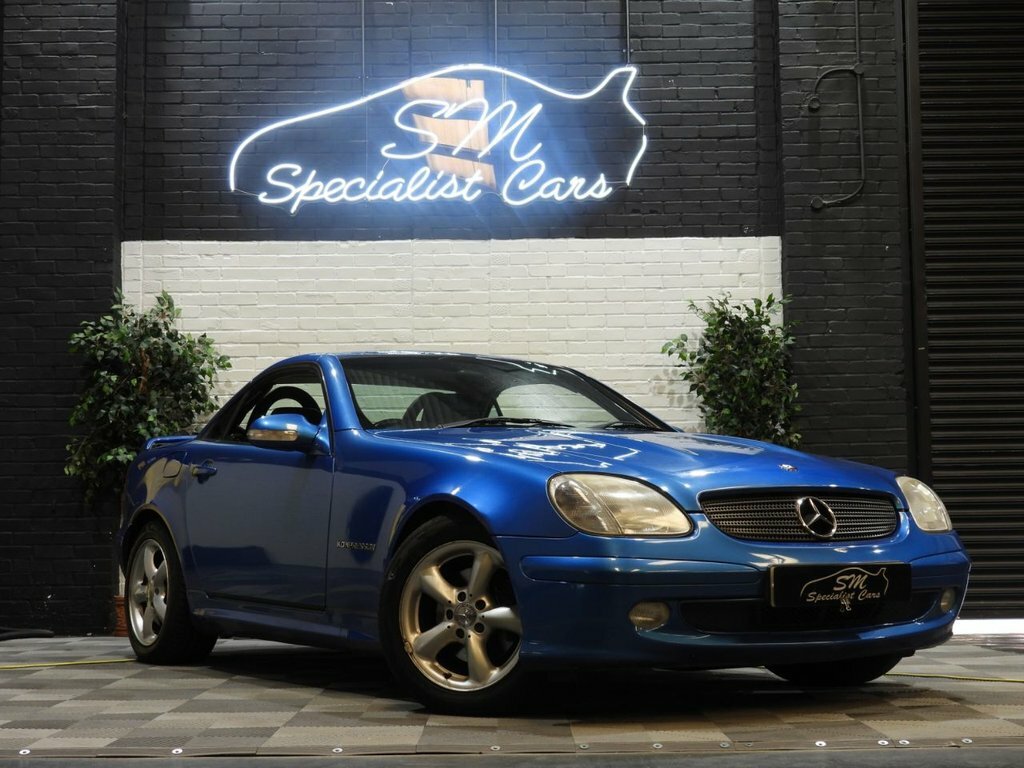 Mercedes-Benz SLK Convertible Blue