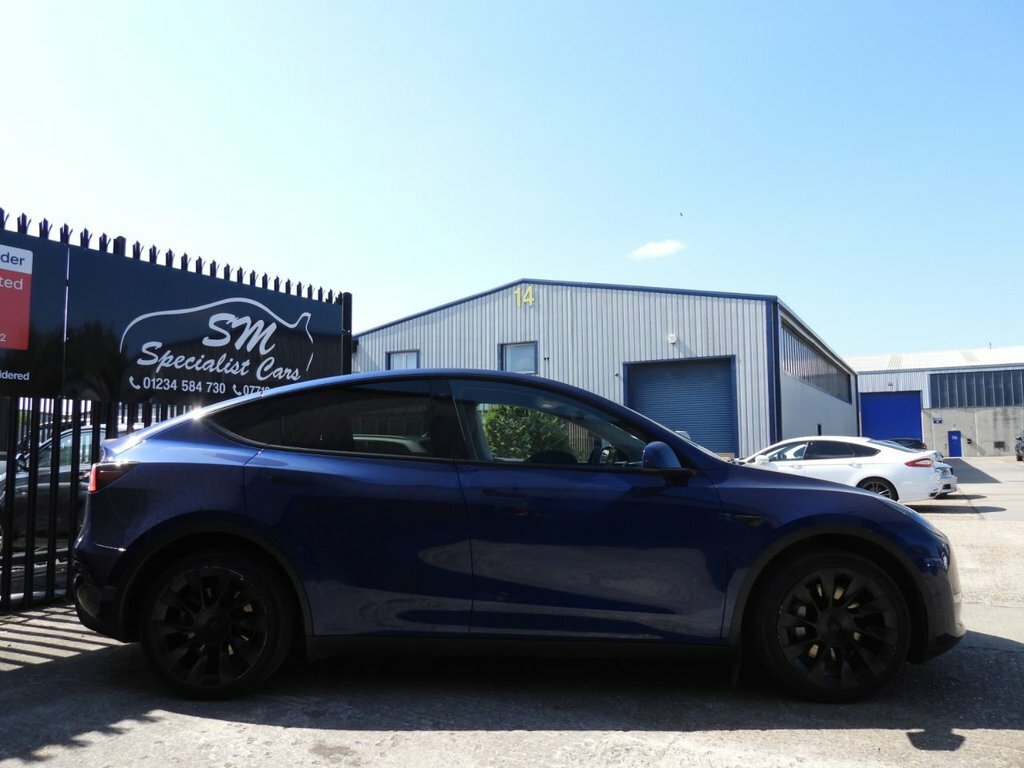 Tesla Model Y Suv Blue #2