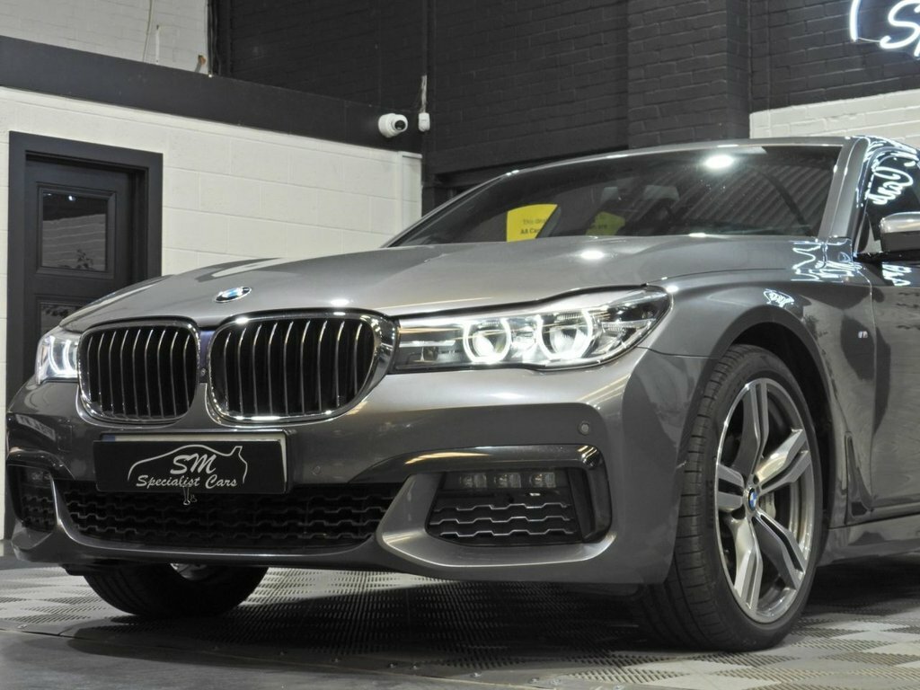 BMW 7 Series Silver #12