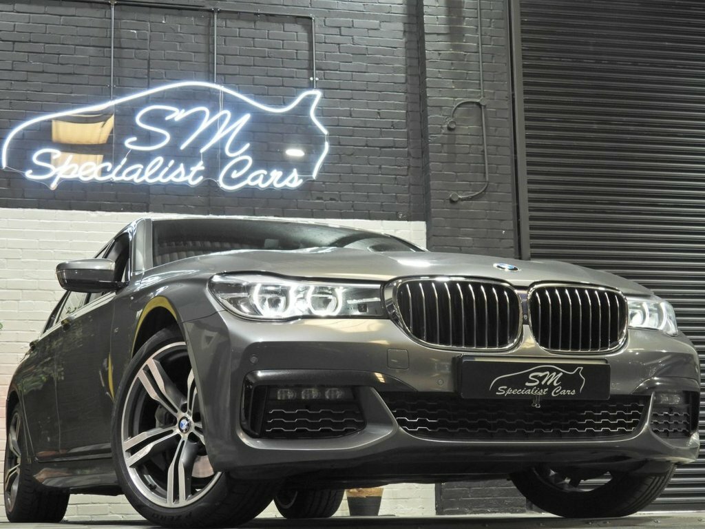 BMW 7 Series Silver #9