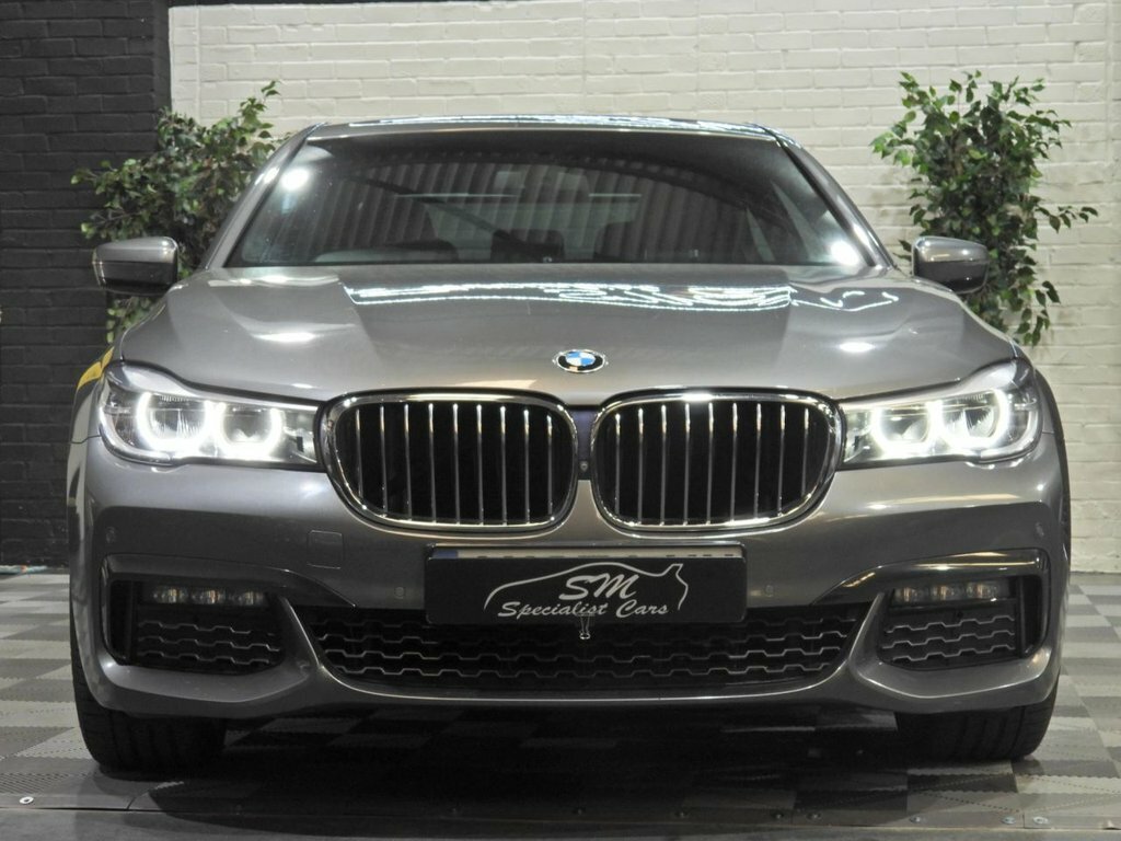 BMW 7 Series Silver #11