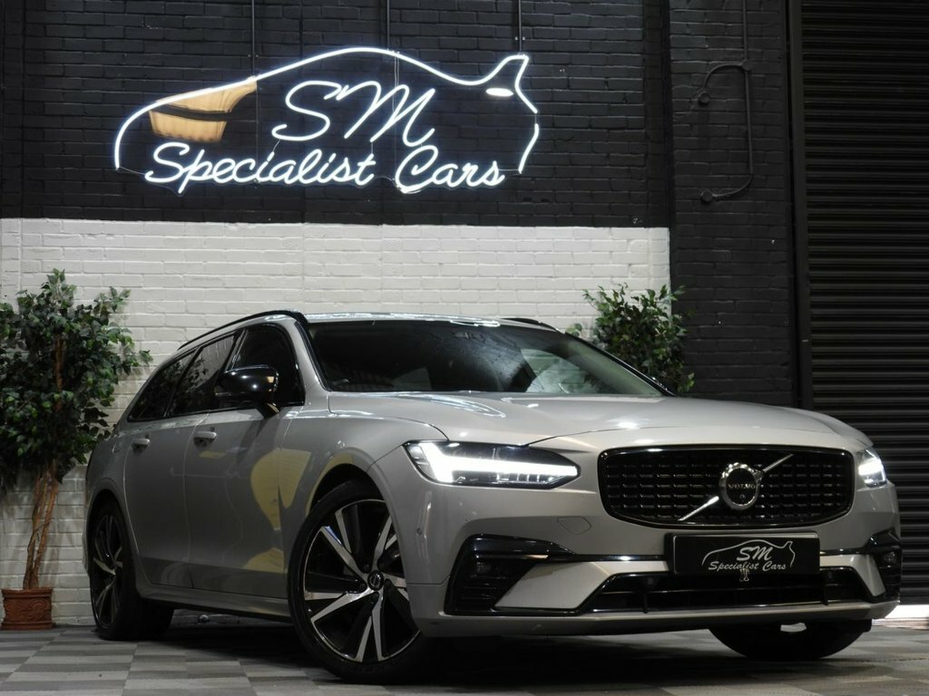 Volvo V90 2L Plus Silver #4