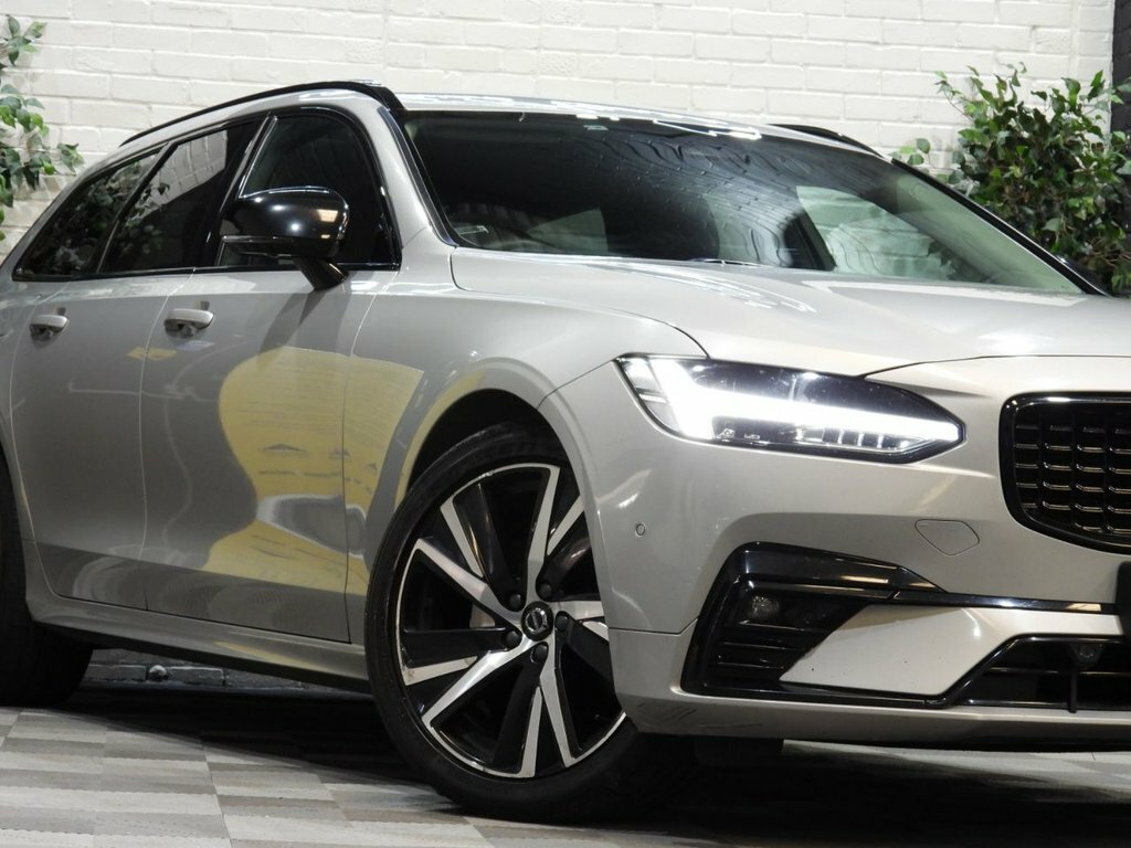 Volvo V90 2L Plus Silver #4