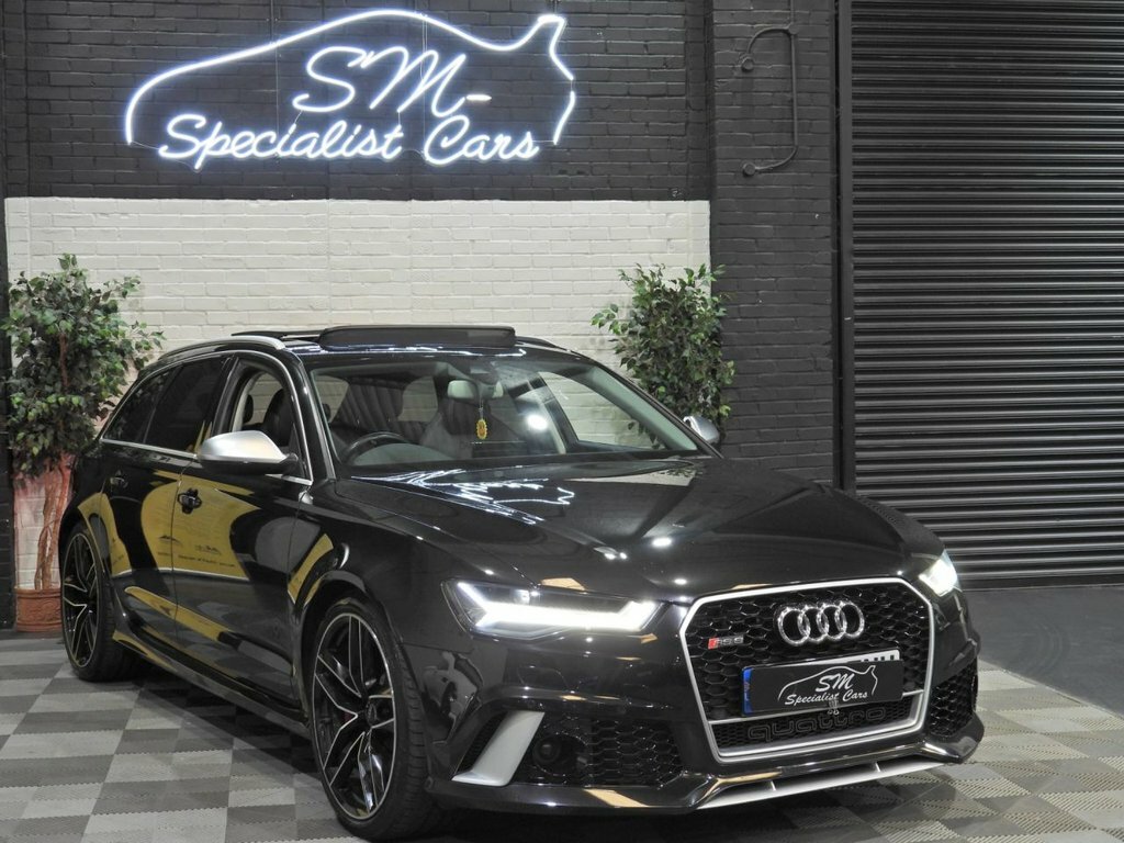 Audi RS6 Avant Estate Black #2