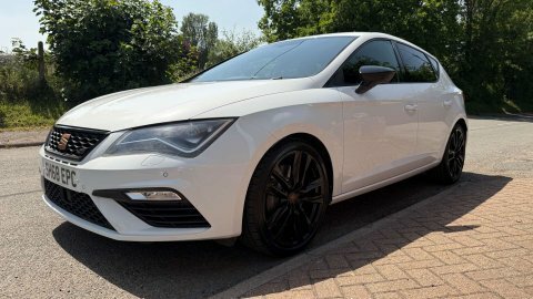 Seat Leon 2.0 Leon Cupra SH68EPC White #3