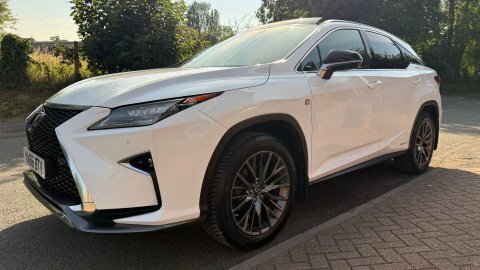 Lexus RX F Sport Cvt White #3