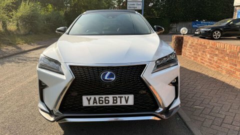 Lexus RX F Sport Cvt White #2