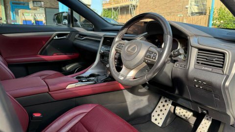 Lexus RX F Sport Cvt White #5