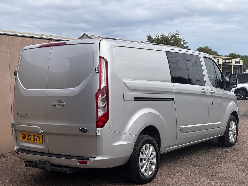 Ford Transit Custom 320 Ecoblue Limited SK22SVY Silver #4