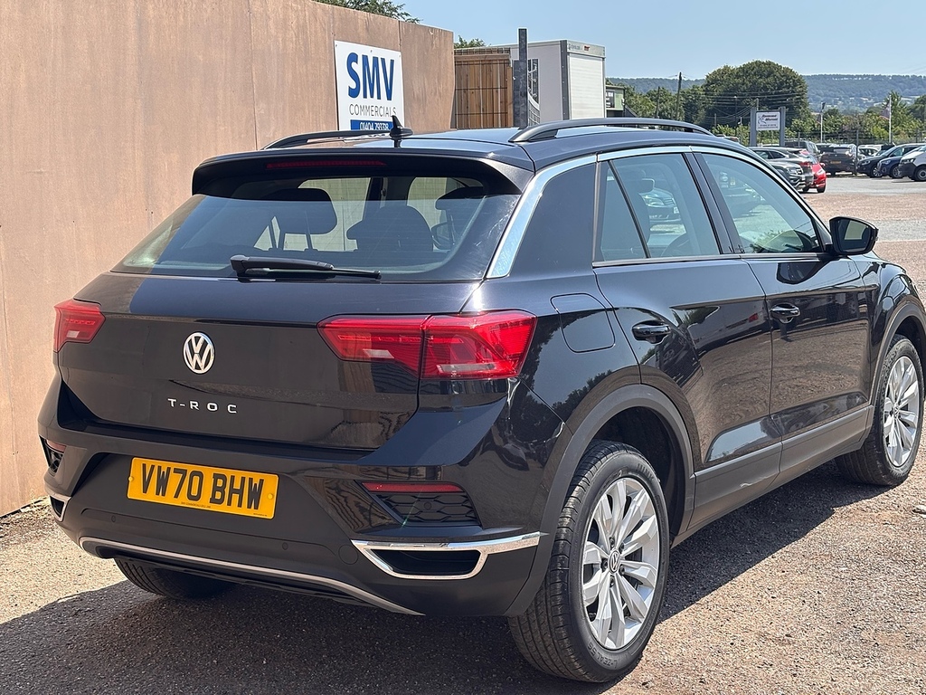 Volkswagen T-Roc Tsi Evo Se VW70BHW Black #3