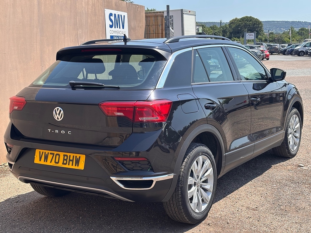 Volkswagen T-Roc Tsi Evo Se VW70BHW Black #4