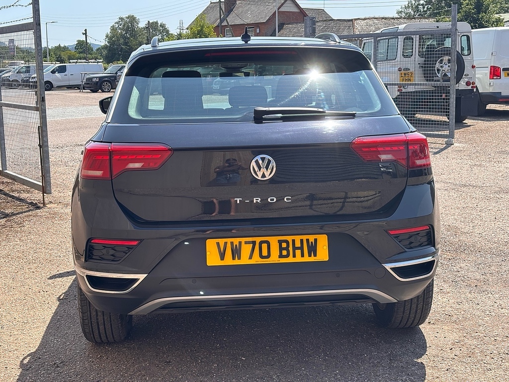 Volkswagen T-Roc Tsi Evo Se VW70BHW Black #5