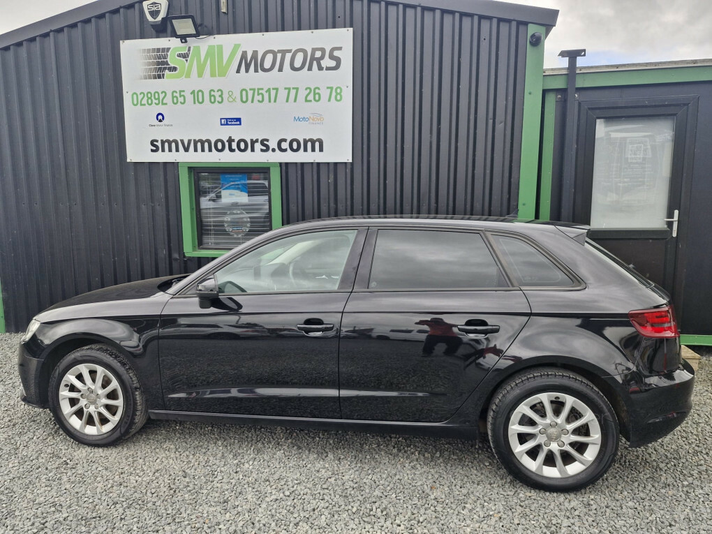 Audi A3 Sportback Se Tdi Black #5
