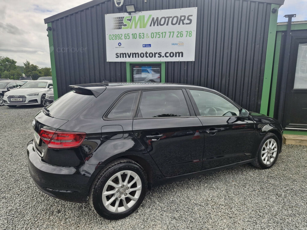 Audi A3 Sportback Se Tdi Black #3