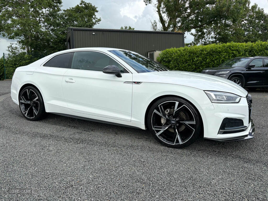 Audi A5 2.0 Tdi S Line White #3