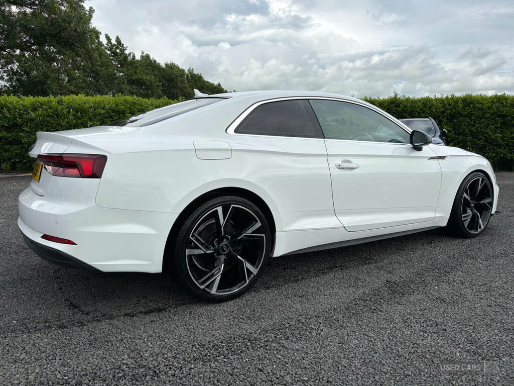 Audi A5 2.0 Tdi S Line White #4