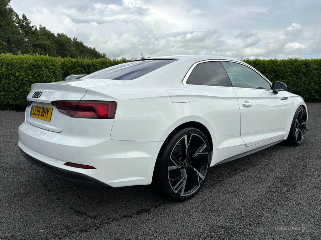 Audi A5 2.0 Tdi S Line White #5