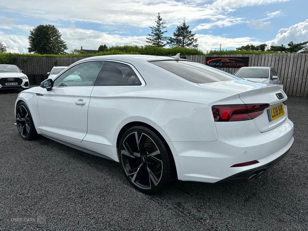 Audi A5 2.0 Tdi S Line White #6