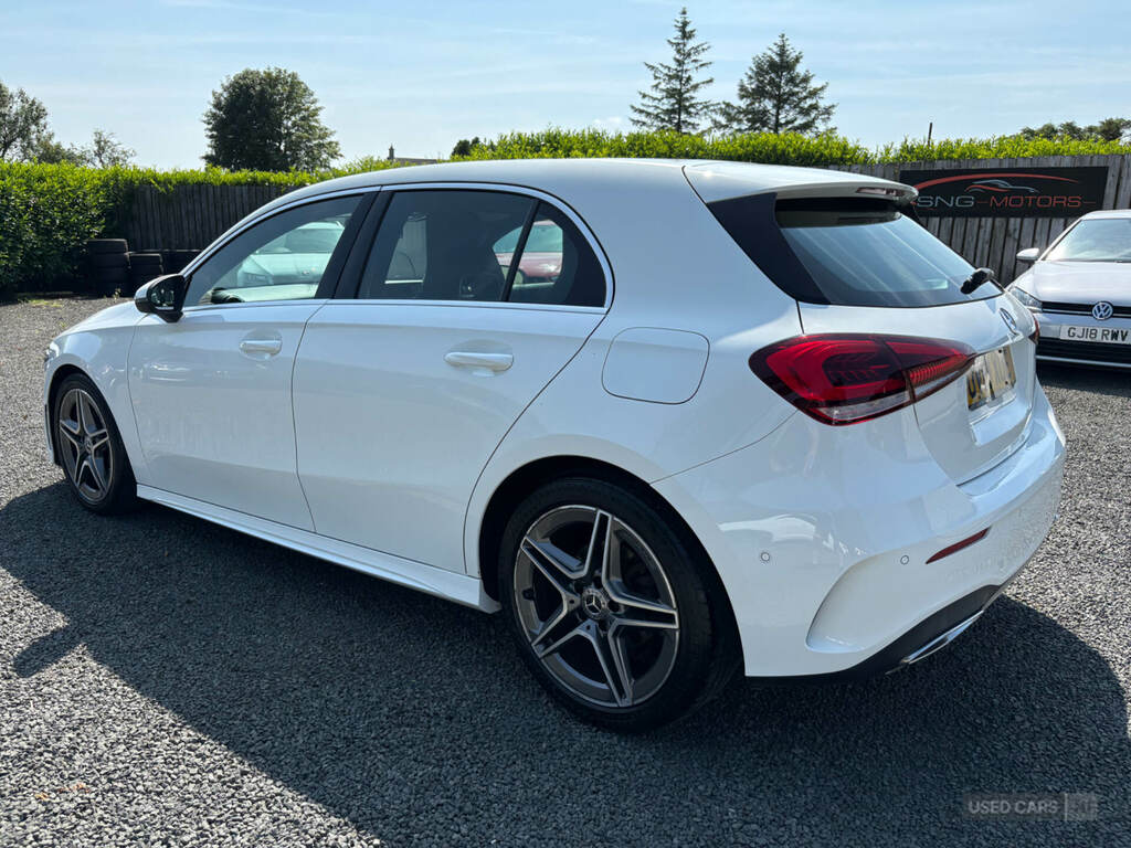 Mercedes-Benz A Class A180d Amg Line Executive OV19XUE White #6