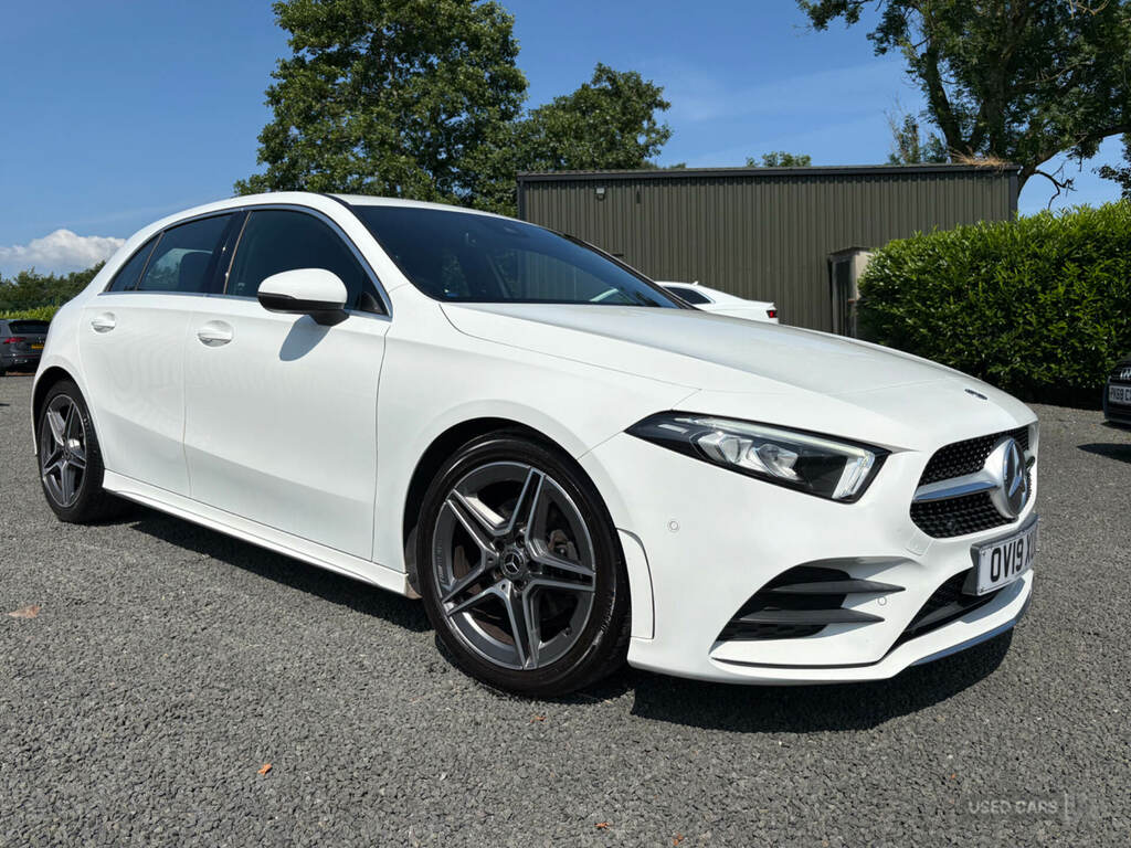 Mercedes-Benz A Class A180d Amg Line Executive White