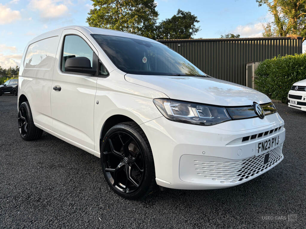 Volkswagen Caddy 2.0 Tdi 102Ps Commerce White