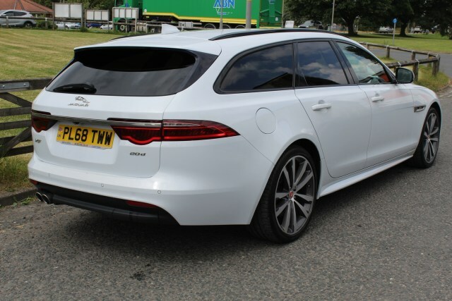 Jaguar XF D R-sport Estate White #3