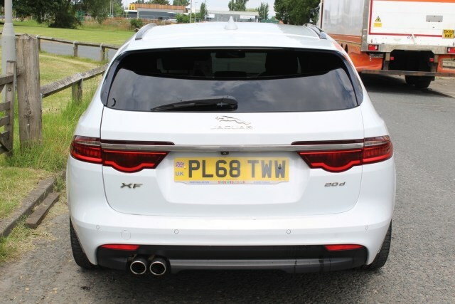 Jaguar XF D R-sport Estate White #4