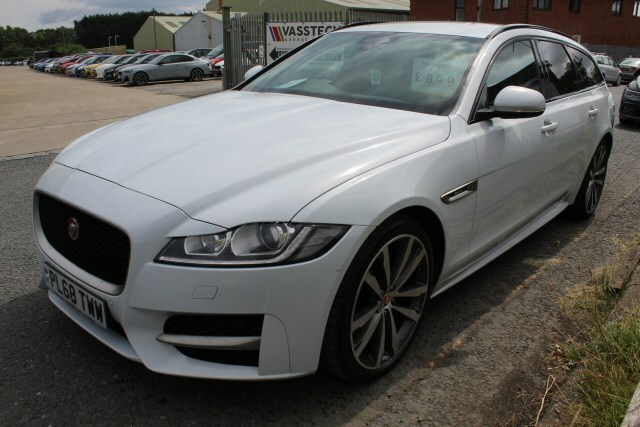 Jaguar XF D R-sport Estate White #6