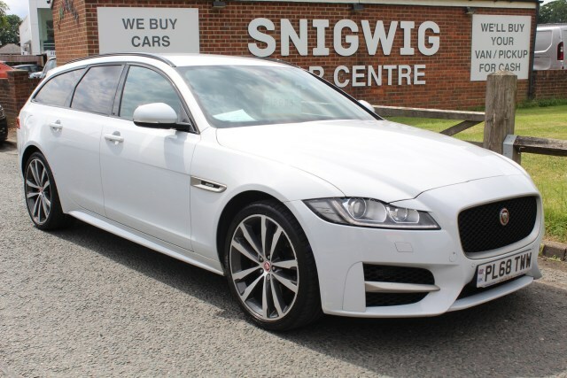 Jaguar XF D R-sport Estate White