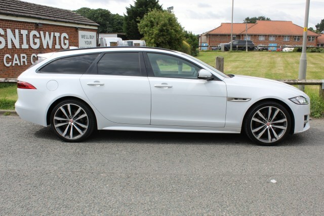 Jaguar XF D R-sport Estate White #2