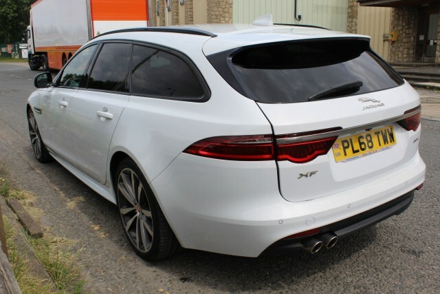 Jaguar XF D R-sport Estate White #5