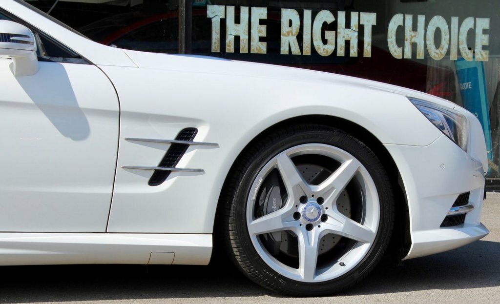 Mercedes-Benz SL Class 3L Amg Sport White #4
