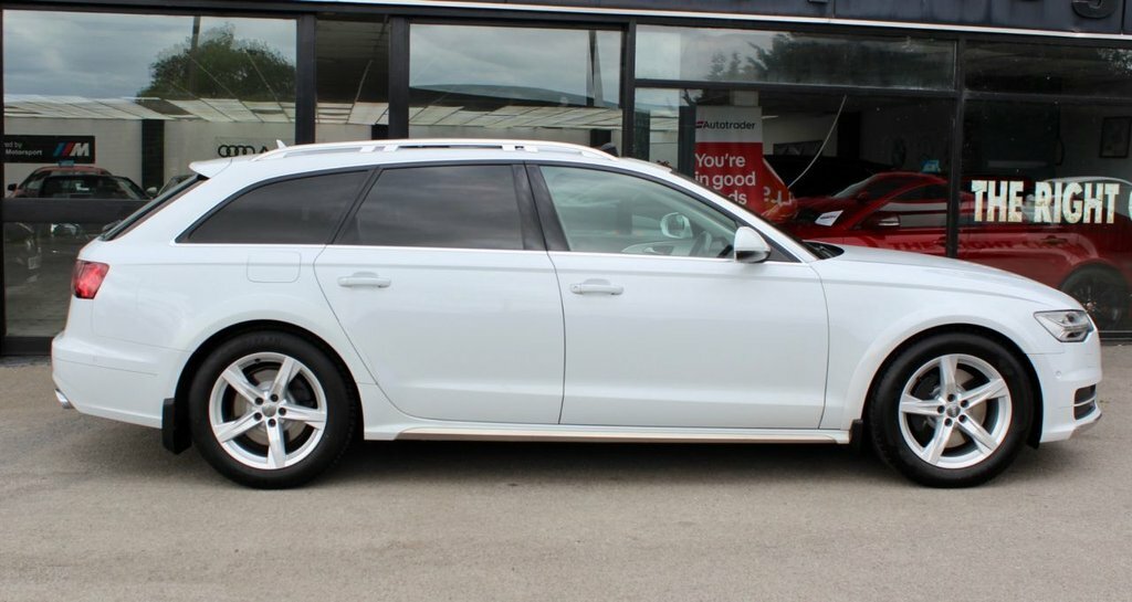 Audi A6 Allroad 3L Sport White #6