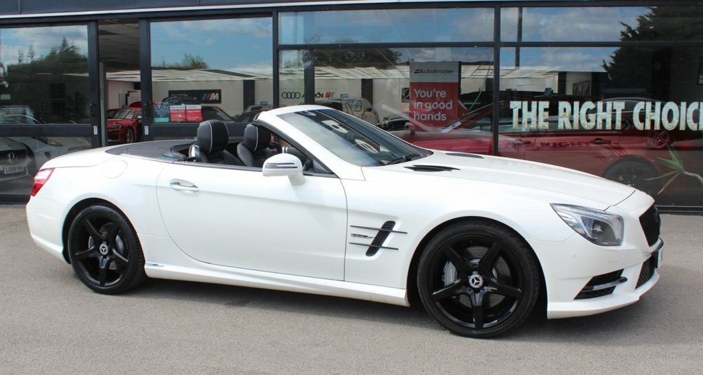 Mercedes-Benz SL Class Convertible White