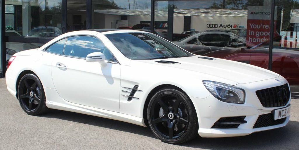 Mercedes-Benz SL Class Convertible White #6