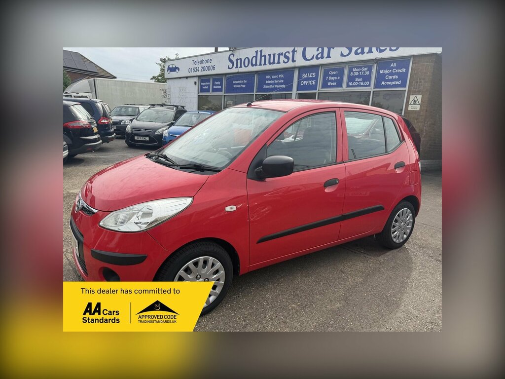 Hyundai I10 1.2 Classic Hatchback Red
