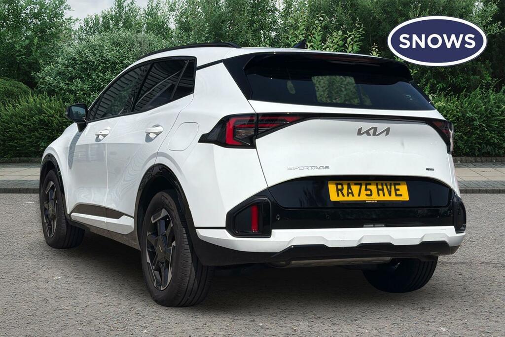 Kia Sportage 1.6 T-gdi Dct Gt-line White #3